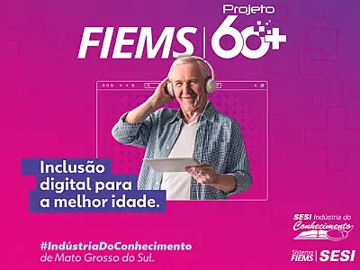 "Projeto 60+" oferece curso de inclusão digital para terceira idade em Ladário