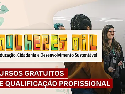 Corumbá tem 40 vagas em capacitação com bolsa de R$ 600 para mulheres em vulnerabilidade social
