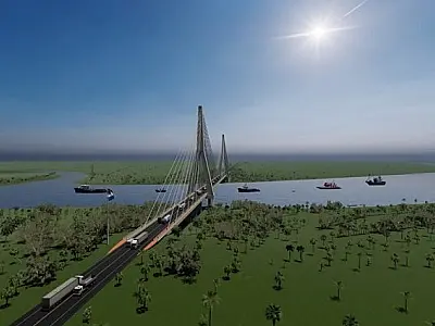 Pedra Fundamental da Ponte que liga Porto Murtinho ao Paraguai será lançada dia 13