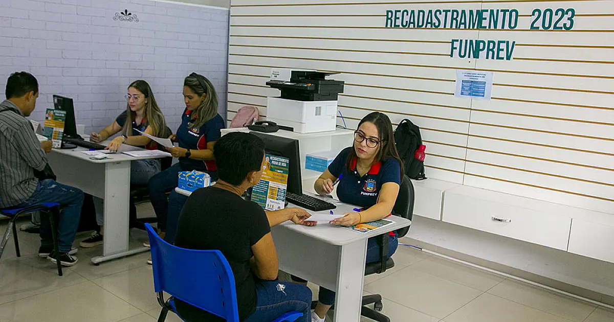 Recadastramento de aposentados e pensionistas da Prefeitura vai até segunda-feira, dia 07