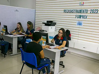 Recadastramento de aposentados e pensionistas da Prefeitura vai até segunda-feira, dia 07