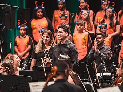Músicos de Corumbá participam de apresentação com a Orquestra Ouro Preto
