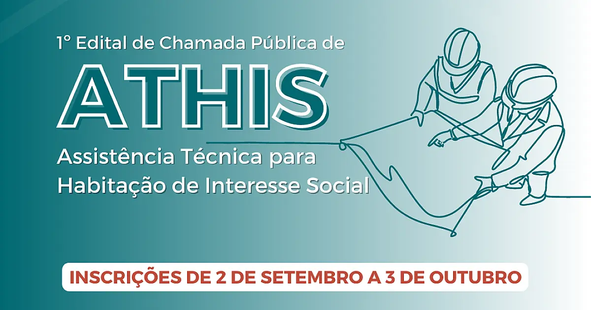 Conselho de Arquitetura e Urbanismo de MS abre edital para apoiar iniciativas de habitação social