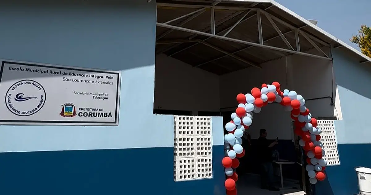 Comunidade da Barra do São Lourenço recebe nova escola rural