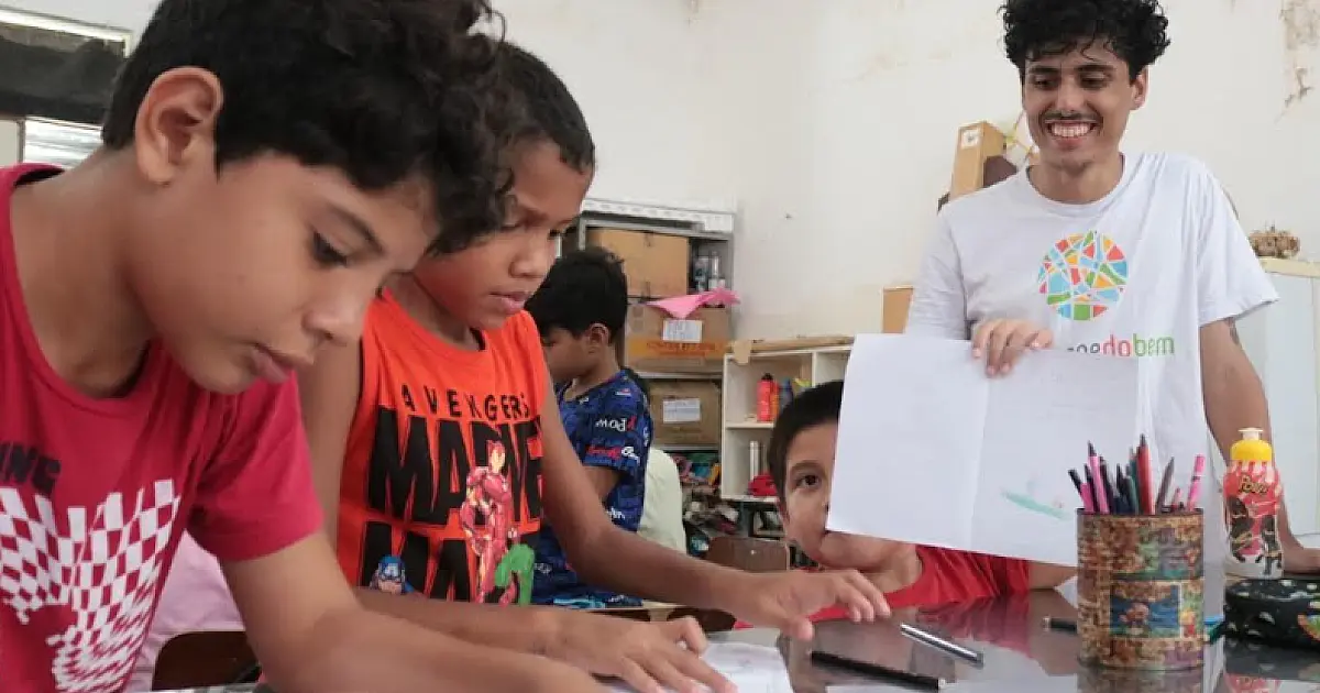 Voluntários da Exchange do Bem chegam para contribuir com o Moinho Cultural