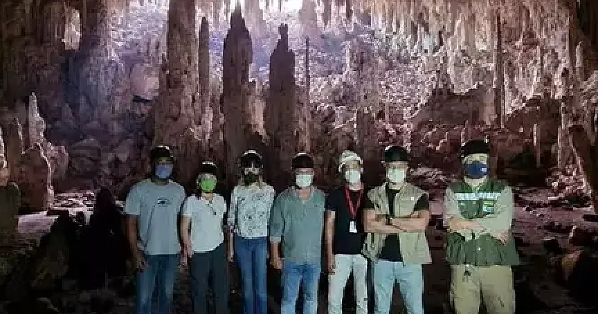 Portaria autoriza exploração de gruta com rochas que lembram anjos em Bonito