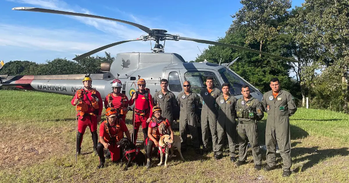 Aeronave da Marinha é enviada para apoiar população gaúcha