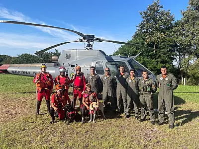 Aeronave da Marinha é enviada para apoiar população gaúcha