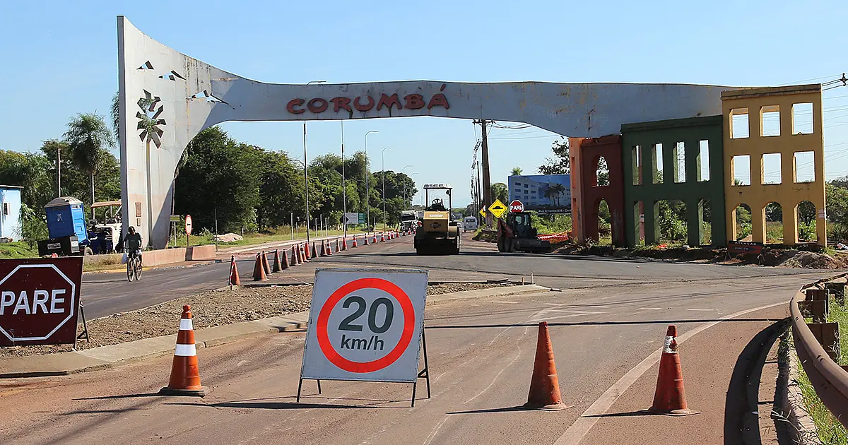 Obras no Portal vão revitalizar e estruturar o trânsito na entrada da cidade