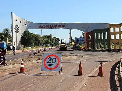Obras no Portal vão revitalizar e estruturar o trânsito na entrada da cidade