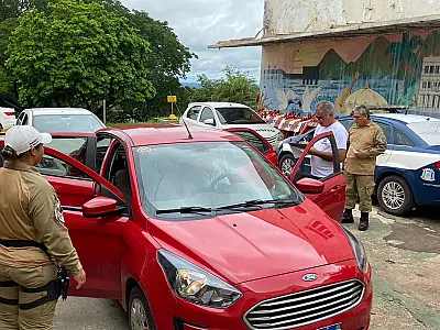 Veículos aprovados como transporte por aplicativo devem ser vistoriados pela Agetrat