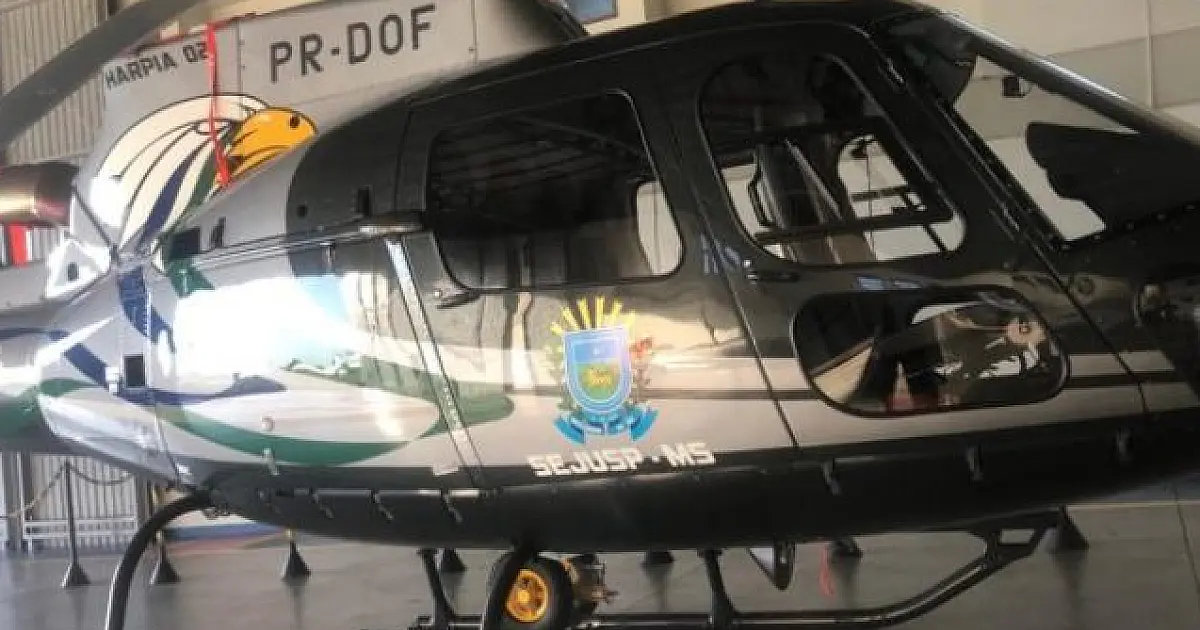 Aeronave do DOF que irá incrementar segurança na fronteira já está no Estado