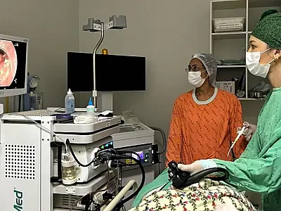 Hospital Regional realiza procedimento inédito por endoscopia para retirada de tumor cancerígeno