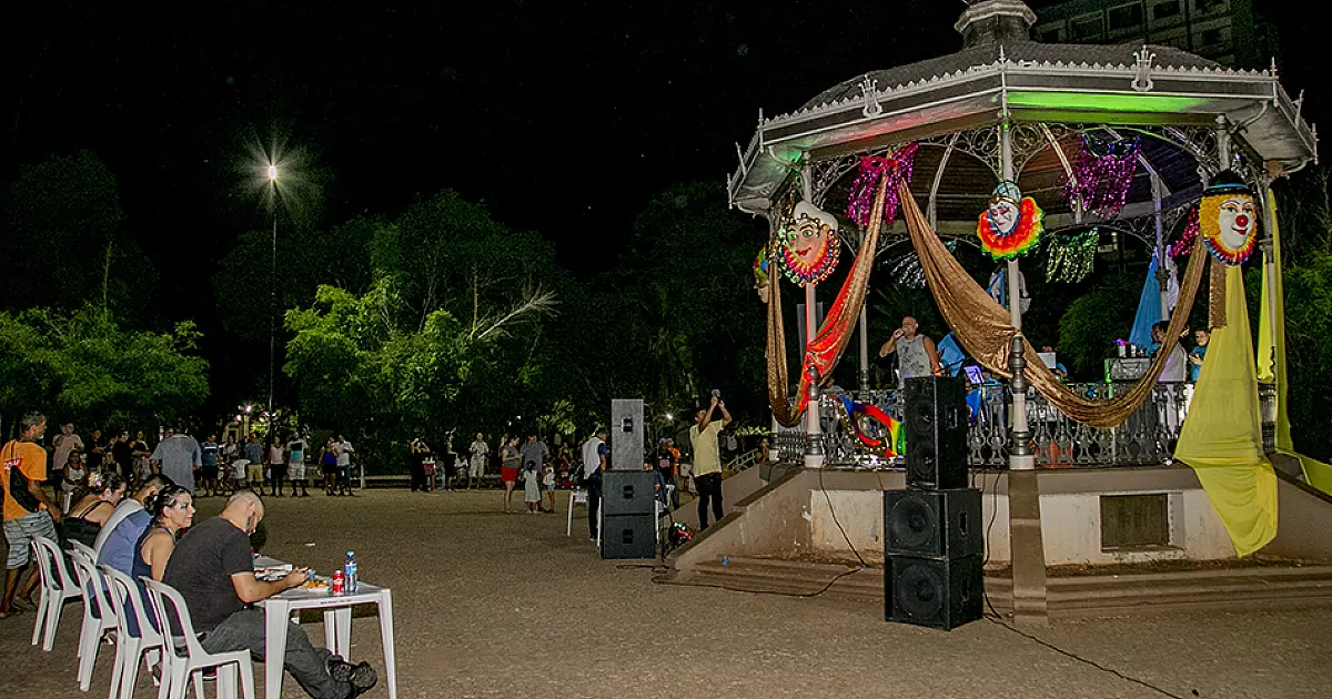 Concurso de Marchinhas Carnavalescas acontece esta noite no Jardim da Independência