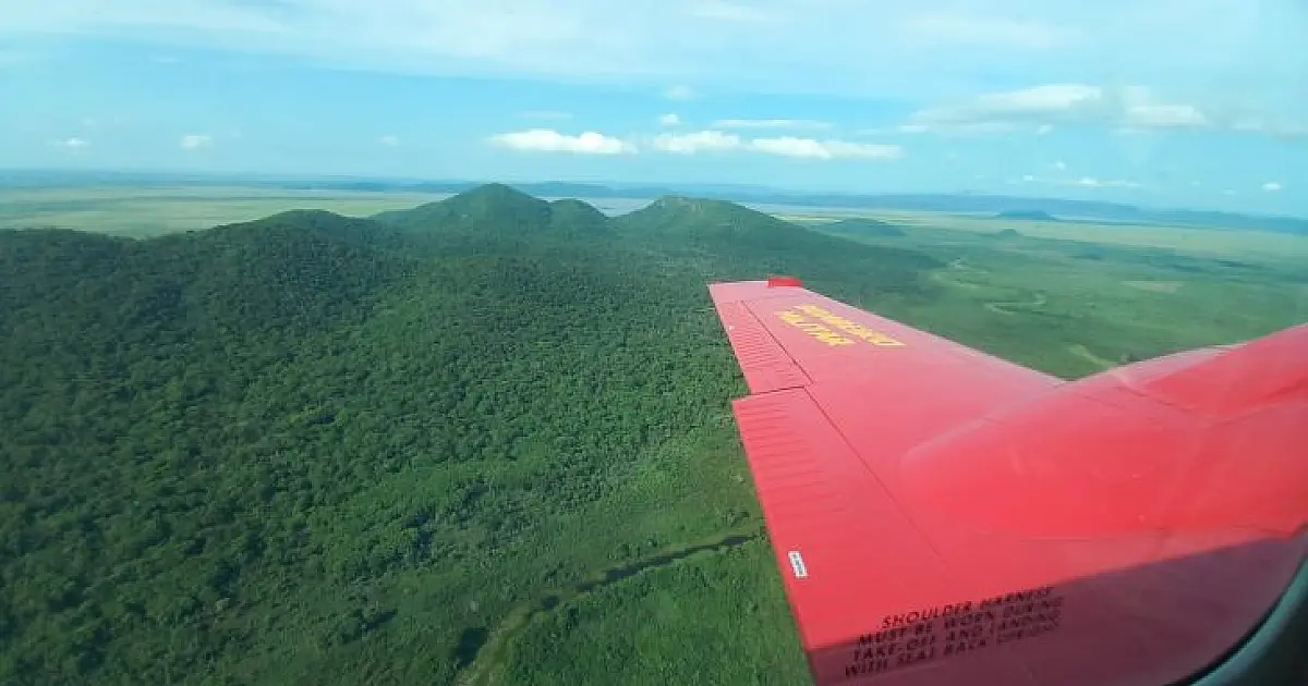 Bombeiros de MS fazem monitoramento para diminuir risco de incêndio na Serra do Amolar