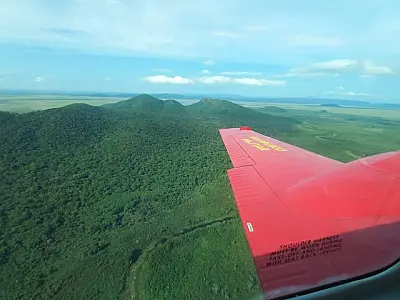 Bombeiros de MS fazem monitoramento para diminuir risco de incêndio na Serra do Amolar