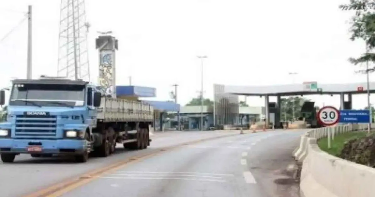 Pedágio sobre a ponte do Rio Paraguai deixa de ser cobrado