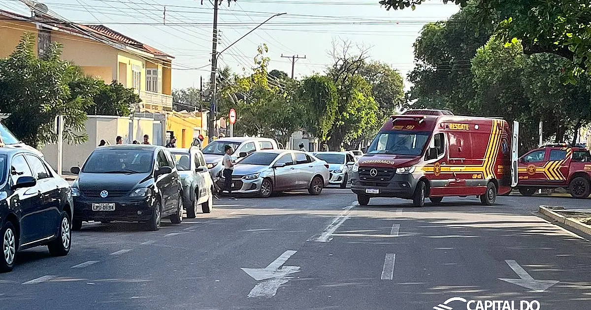 De três acidentes de trânsito atendidos no plantão, dois ocorreram na rua Colombo