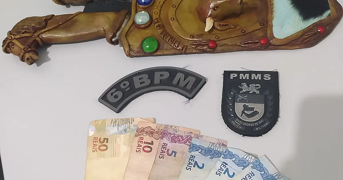 Homem é preso após furtar facões artesanais de loja no Porto