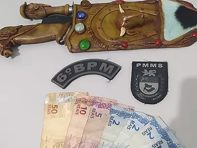 Homem é preso após furtar facões artesanais de loja no Porto