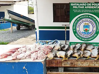 Pescador é multado em R$ 2.200 por  pesca ilegal no rio Paraguai