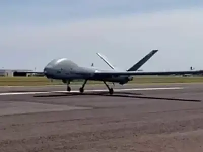 FAB faz operação inédita com drone militar não tripulado em Campo Grande