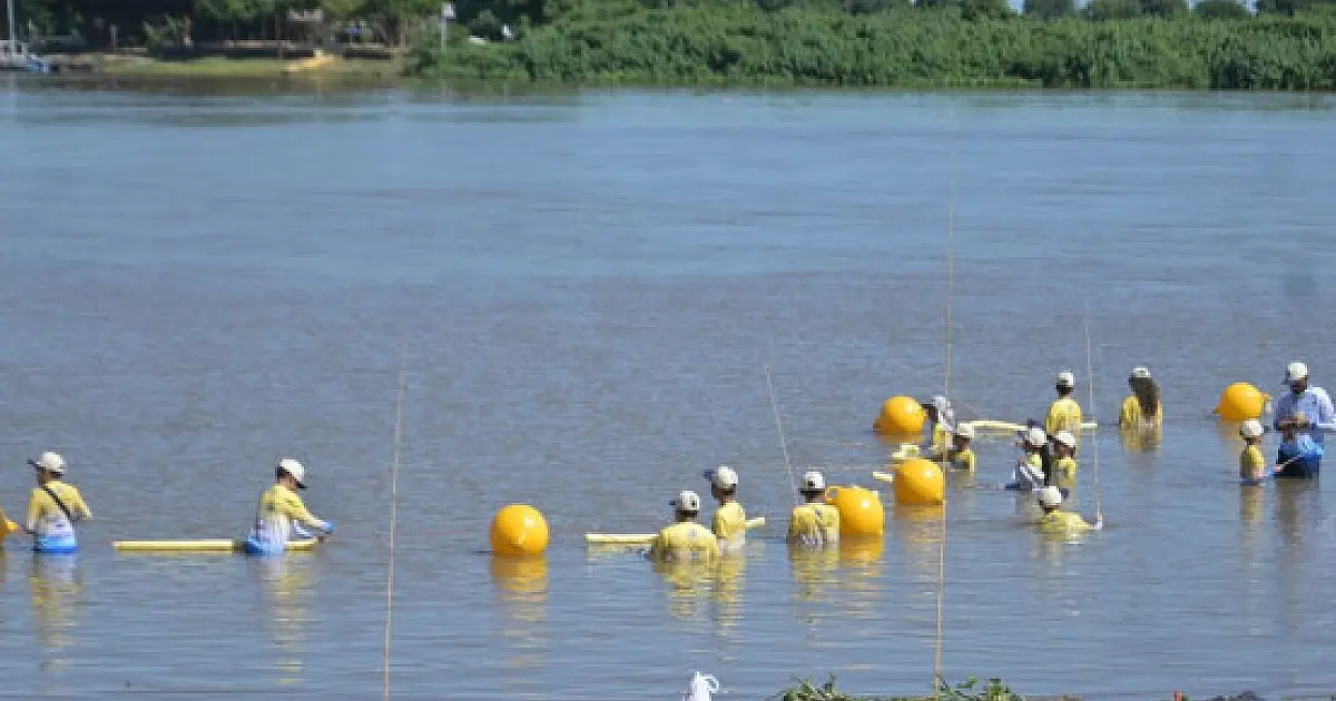 Cerca de mil crianças e adolescentes participam do Festival de Pesca Infantil