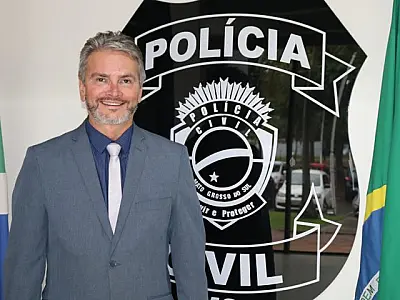 Lupérsio Degerone é nomeado novo delegado-geral de MS