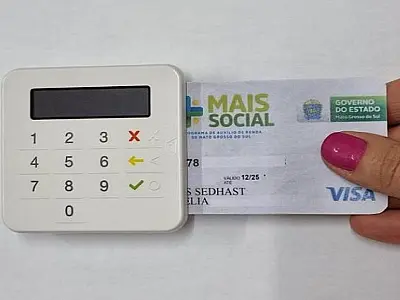 Uso indevido do cartão do Mais Social pode suspender beneficiário do programa