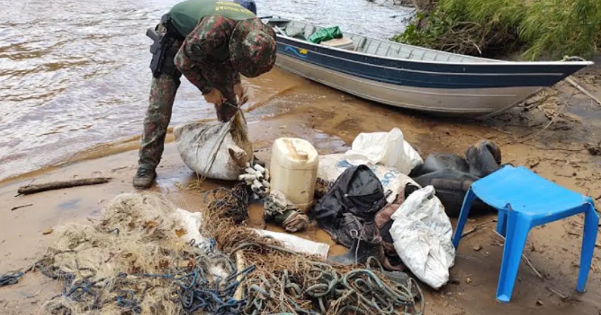 PMA intensifica fiscalização nos rios com "Operação Piracema" durante feriado