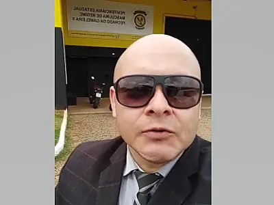 Cônsul da Bolívia leva kits de higiene para compatriotas no presídio Gamaleira II