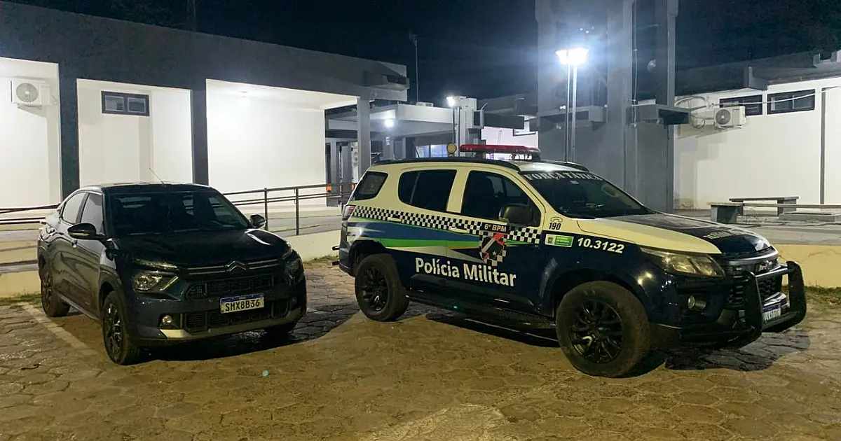 PM recupera carro roubado e prende casal por receptação em Corumbá