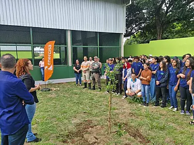 Escola Estadual Nathércia Pompeo recebe projeto de educação ambiental em parceria com a Energisa