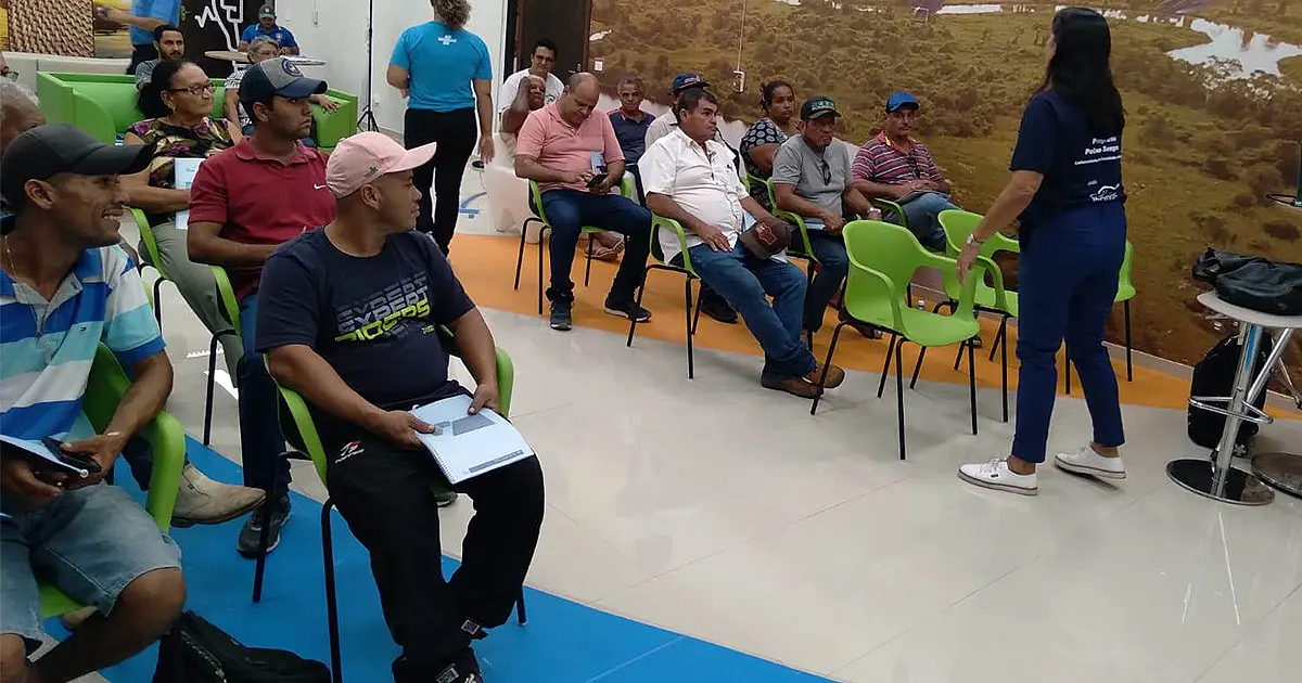 Produtores de assentamentos rurais participam de capacitação sobre piscicultura