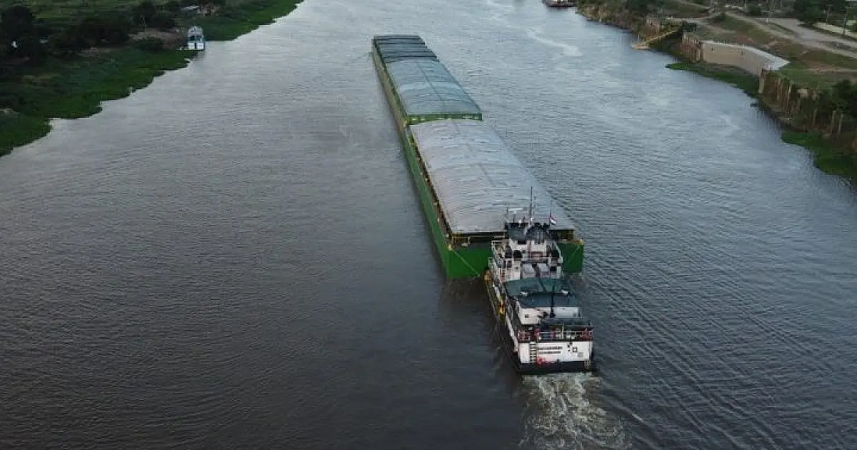 Transporte pela hidrovia de MS cresce 80% e Porto Murtinho deve exportar até 1,2 milhão de toneladas