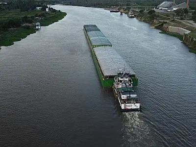 Transporte pela hidrovia de MS cresce 80% e Porto Murtinho deve exportar até 1,2 milhão de toneladas