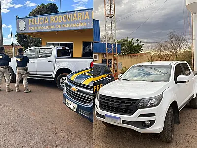 Três carros roubados são recuperados pela PRF no mesmo dia