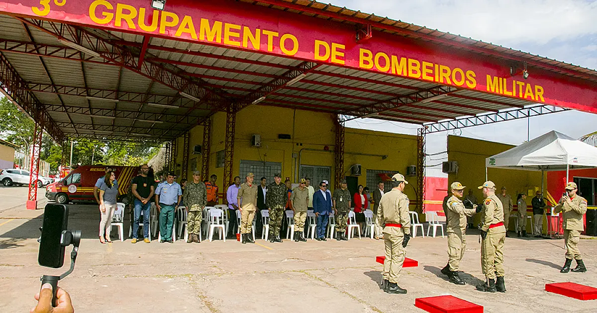 Solenidade marca Troca de Comando no 3° Grupamento de Bombeiros Militar