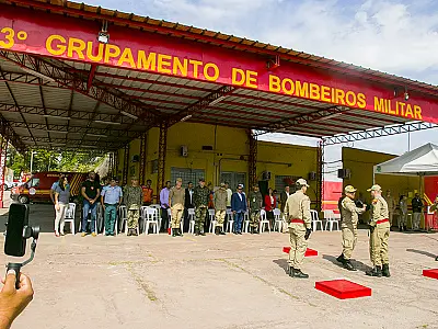 Solenidade marca Troca de Comando no 3° Grupamento de Bombeiros Militar