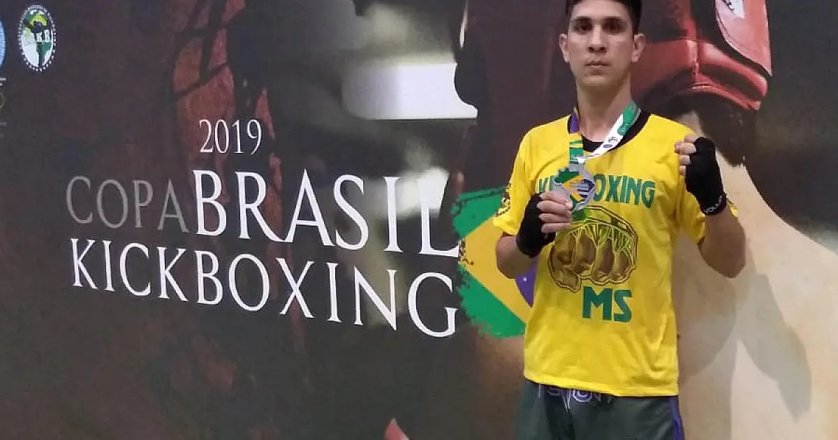 Atleta corumbaense vai disputar o brasileiro de kickboxing no Rio de Janeiro
