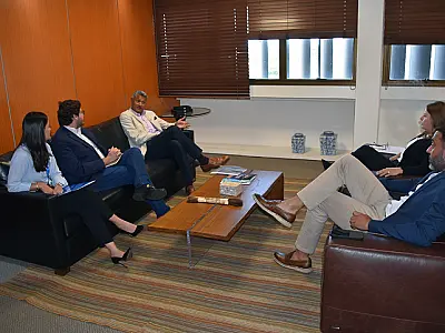 Conselheiro do Canadá visita MS para conhecer oportunidades comerciais do Estado