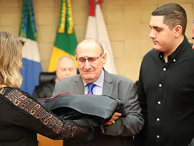 Desembargador Paschoal Carmello Leandro é homenageado por sua aposentadoria