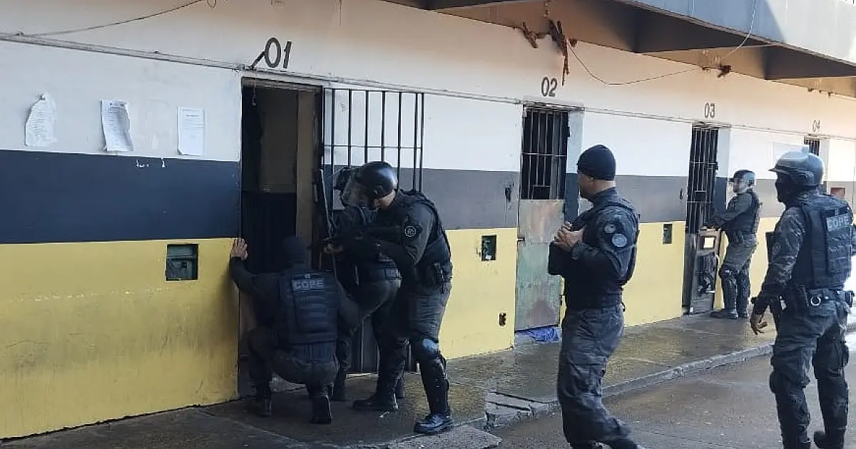 MS tem mais presos do que habitantes de 52 cidades do Estado