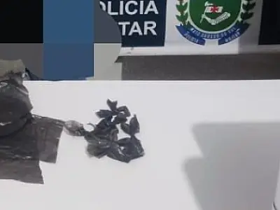 Indivíduo preso com cocaína diz que a droga era uma encomenda do tio