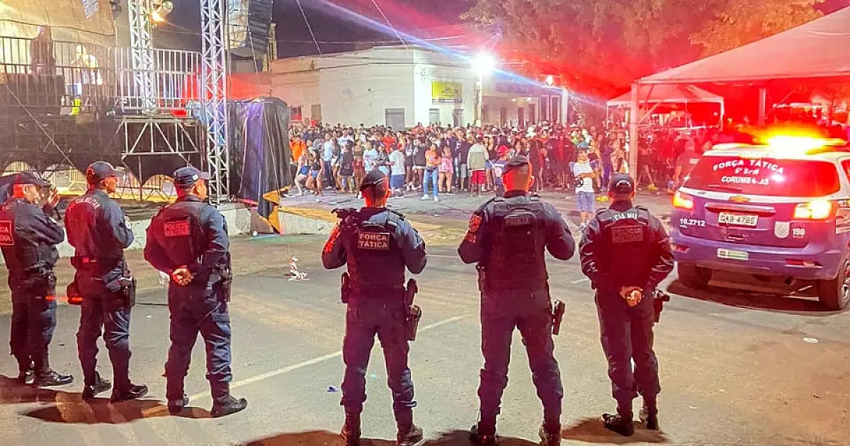 Baixo número de ocorrências aponta Carnaval tranquilo em Corumbá