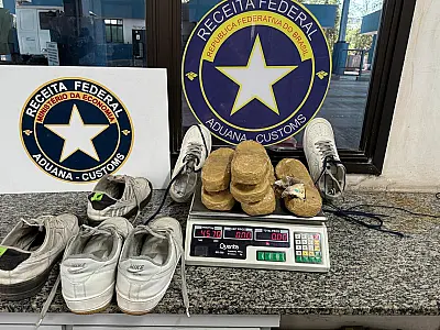 Fiscalização apreende cocaína, cabelo humano e mercadorias irregulares no Lampião Aceso