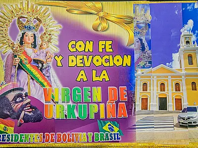 Festa de Nossa Senhora de Urkupiña acontece dia 25 em Corumbá