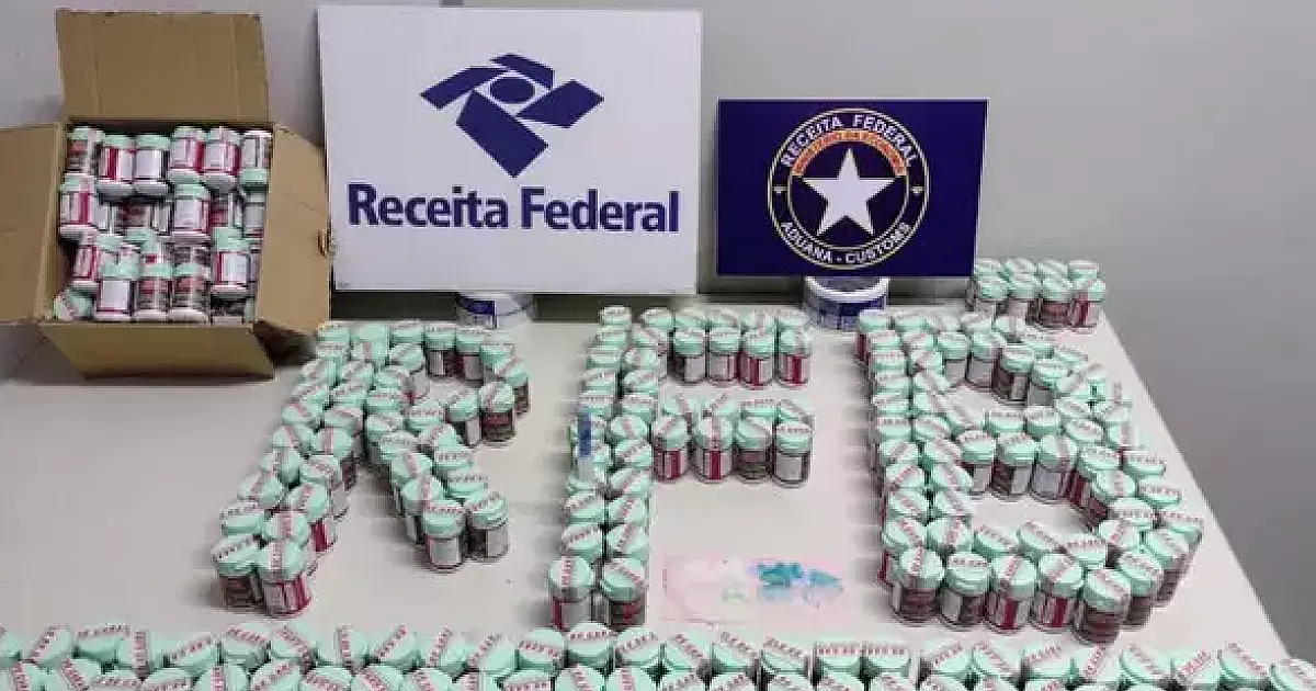 Droga de MS que saiu disfarçada em frascos de remédio é apreendida no Recife
