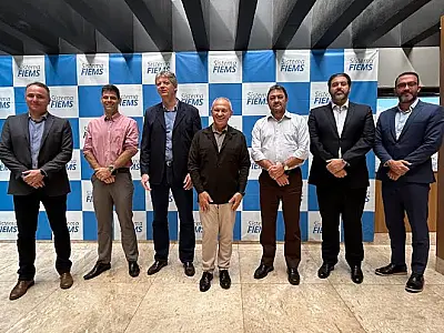Longen recebe presidente executivo do Ibá para apresentar potencialidades econômicas de MS