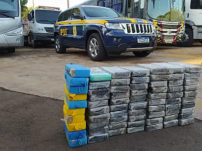 Final de semana teve apreensão de 178,6 kg de cocaína em MS